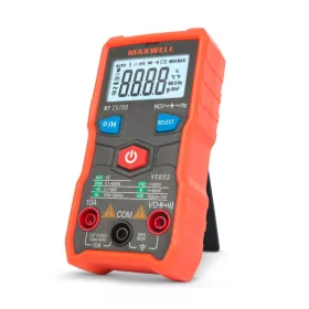  Multiméter, digitális AC/DC 600V / 10A Autómata + Érintésmentes teszter - Maxwell