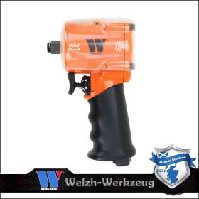   Légkulcs 1/2" 1350 Nm - Mini 85 mm "A MINI FENEVAD"+védőborítás - Welzh Werkzeug