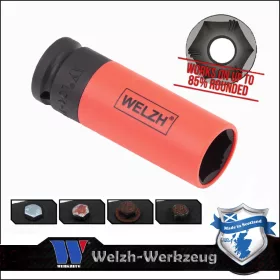   Légkulcsfej 1/2" alufelnihez 21 mm Lok-Typ - Welzh Werkzeug