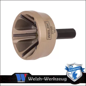   Sorjázó, külső menetes 13-36 mm tőcsavar, gömbfejcs.- fúrógépbef.  Welzh Werkzeug