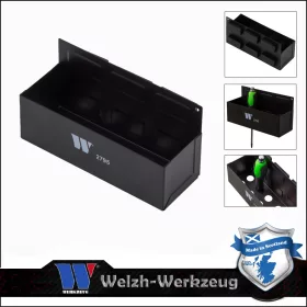   Mágneses tartó Spray flakonokhoz, csavarhúzókhoz -210x75x70 mm - Welzh Werkzeug
