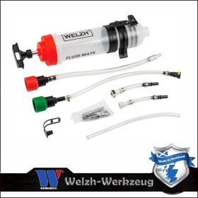   Üzemanyag kézipumpa 1500 ml fecskendő betöltésre és leszívására - Welzh Werkzeug
