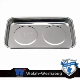 Mágneses tálca téglalap 240 x 140 mm - Welzh Werkzeug