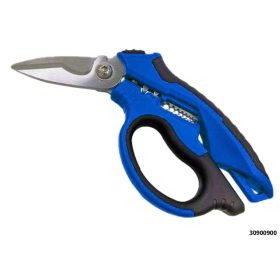   Olló rozsdamentes 5:1-ben: Olló+kábelvágó+huzalvágó+blankoló+saruzó - Pichler Tools