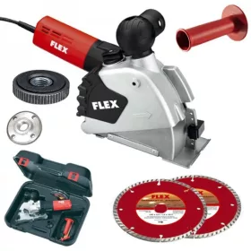   Falhoronymaró 1400 W M14 felfogatás - Szett - Flex (MS 1706 FR-Set 230-CEE) - Original FLEX