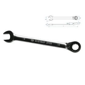 Csillag-villás racsnis 15 mm-es irányv. - King Tony