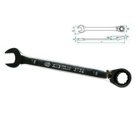 Csillag-villás racsnis 16 mm-es irányv. - King Tony