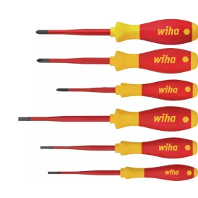   Csavarhúzó készlet VDE SoftFinish SlimFix 6 db-os SL+PH+PZ - Wiha