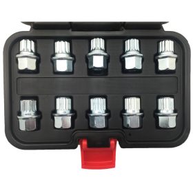   Kerékőr/anyacsavar kulcs készlet VAG gyári kerékőrökhöz 10 db-os  Welzh Werkzeug