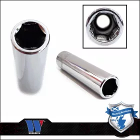   Lok-Typ Dugókulcs - crowafej 1/4" 8 mm 6 lap hosszú - Welzh Werkzeug