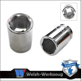   Lok-Typ Dugókulcs - crowafej 1/4" 11 mm 6 lap - Welzh Werkzeug