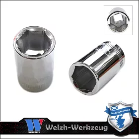   Lok-Typ Dugókulcs - crowafej 1/4" 5.5 mm 6 lap - Welzh Werkzeug