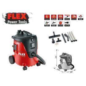   Porszívó, kompakt 1250 W - 20 literes + takarító szett FLEX (VC 21 LMC) - Original FLEX
