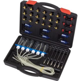   Átfolyásmérő - résolaj veszteség mérő készlet adapterekkel - Welzh Werkzeug