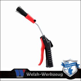   Lefújó pisztoly felület tak. körkefével, 148 mm - Welzh Werkzeug