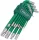 Torx kulcs készlet T10 - T80 - mágneses fej - Welzh Werkzeug