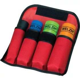   Légkulcsfej kétoldalú 6 l.n. készlet 4 db-os 17x23 mm - Welzh Werkzeug