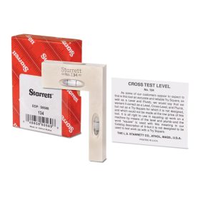   Vízszintező - TESLA első radar - derékszögű keresztszintező 134 - Starrett