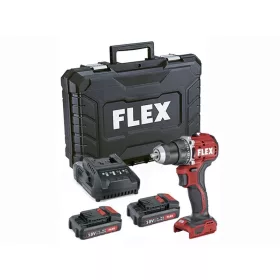   Fúró-csavarozó, akkus 18V 65 Nm 2db 2.5 Ah - Flex (DD 2G 18.0 EC LD/2.5 Set) - Original FLEX