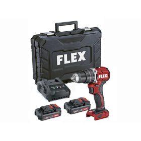   Ütvefúró-csavarbehajtó, akkus 18V 65 Nm 2x2.5Ah (PD 2G 18.0 EC LD/2.5 Set) - Original FLEX