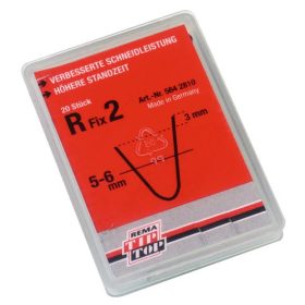   Gumi profilvágóhoz vágókés - kerekített profil - R Fix2. 5-6 mm -20 db - Rema Tip-Top