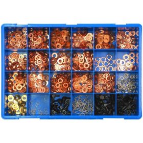   Porlasztó (injektor) réztömítés "tűzkarika" alátét készlet 551 db CRD - Pichler Tools