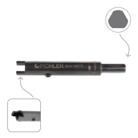   Pichler tartozék izzítógy. lépcsős fúró-hoz Befogó Egység extra rövid - Pichler Tools