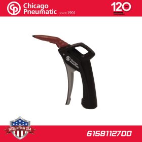   Lefújó pisztoly profi, hajlított Standard -Hangtompítós - Chicago Pneumatic