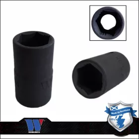   Lok-Typ Légkulcsfej - gépifej 1/2" 15 mm 6 lap alacsony - Welzh Werkzeug