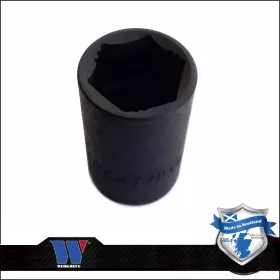   Lok-Typ Légkulcsfej - gépifej 1/2" 17 mm 6 lap alacsony - Welzh Werkzeug