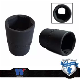   Lok-Typ Légkulcsfej - gépifej 1/2" 21 mm 6 lap alacsony - Welzh Werkzeug