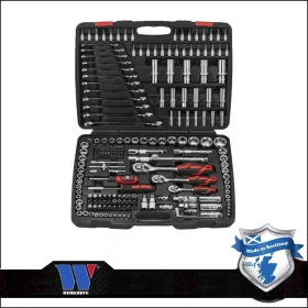   Dugókulcs készlet 1/4" - 3/8" - 1/2" - 216r.  Welzh Werkzeug