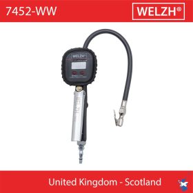   Gumiabroncs nyomásmérő - kerékfúvató digitális  Welzh Werkzeug