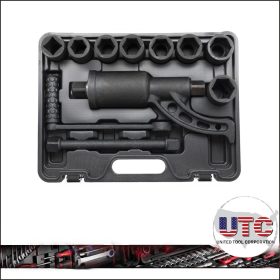   Nyomatéksokszorozó készletben 3200 Nm + 7 db 1" dugókulcs - Welzh Werkzeug