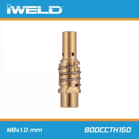 CO közdarab M8x1.0 mm - IGrip MIG150 (bal) rugóval - IWELD