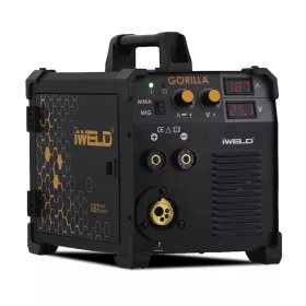 Hegesztő inverter Gorilla PocketMIG 195 Aluflux - IWELD