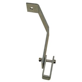   Aknalétra ACÉL létrafokoshoz fali rögzítő horganyzott - 200-250 mm - KRAUSE