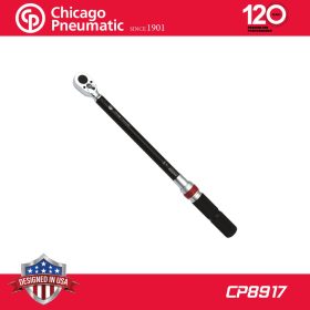   Nyomatékkulcs 50-300 Nm 1/2" - kalibrálva - Chicago (CP8917) - Chicago Pneumatic