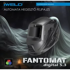   Hegesztőpajzs automata 74 x 108 mm 4 érzékelős - FANTOMAT 5.3 - IWELD