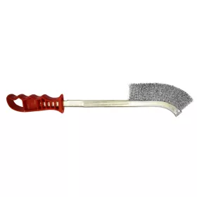   KÉZI KEFE PIROS NYÉLLEL HOSSZÚ 140x380 MM / 0,30 STD - ABRABORO