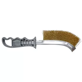 KÉZI KEFE SZÜRKE NYÉLLEL 140x265 MM / 0,30 MES - ABRABORO
