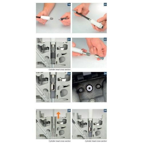 Pichler tartozék porlasztó fenék kefe tartó flexi adapter fúrógépbe - Pichler Tools