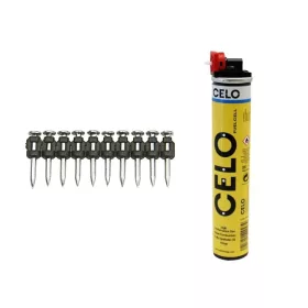  Betonszög TKA általános 19 mm-es 1000 db + gázpatron - Celo