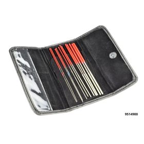   Kábelcsatlakozó tisztító gyémánt reszelő készlet 12 db anya saru Pichler - Pichler Tools