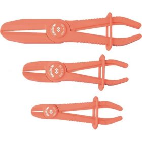   Tömlőszorító fogó készletben, 3 db-os narancs - King Tony