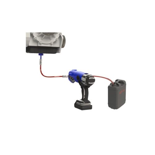 Folyadékpumpa - fúrógépbe fogható - gyorsátfolyású + adapter készlet - Hubitools