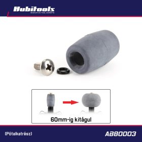   Hűtőrendszer-nyomásvizsgáló készlethez 1 db tartalék gumi-luffancs - Hubitools