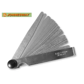   Hézagmérő készlet 20 lapos 0,05 - 1,0 mm - Jonnesway Tools