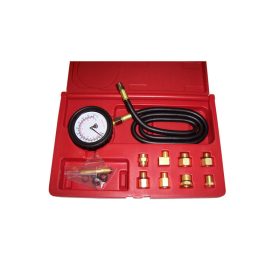   Olajnyomásmérő készlet menetes 8 db adapter - Ellient Tools