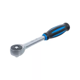  Crowa racsnis kulcs 3/8" forgó nyelű - Átnyomós kivitel - BGS